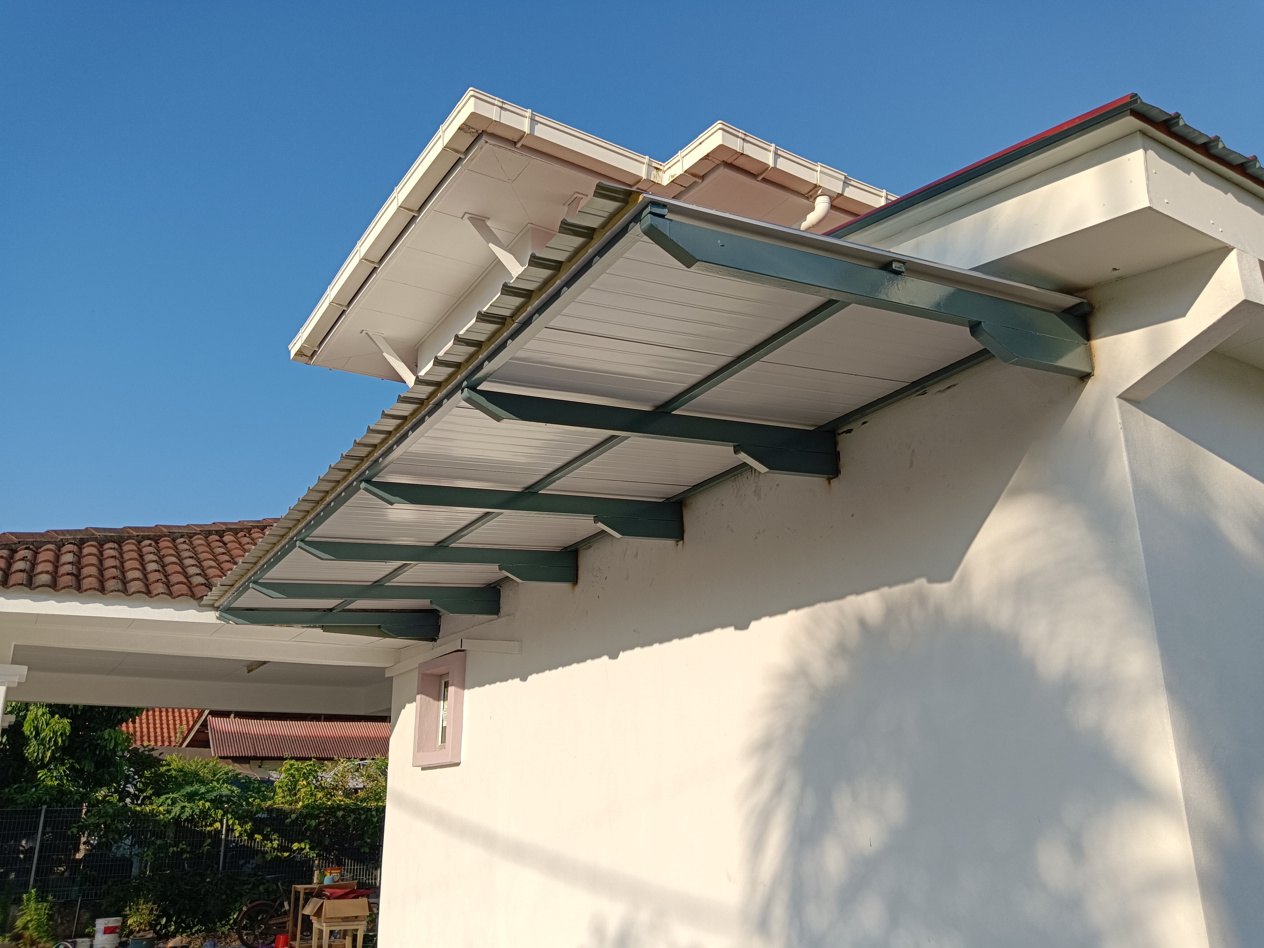 Exterior awning project 1